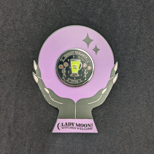 Midnight Margarita Coven Enamel Lapel Pin