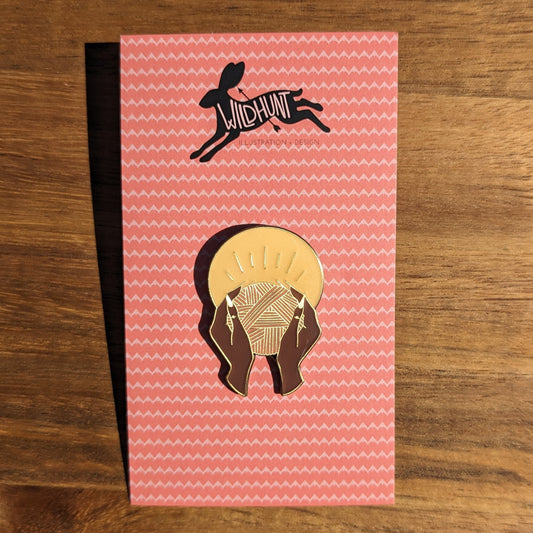 Yarnbearer Enamel Lapel Pin