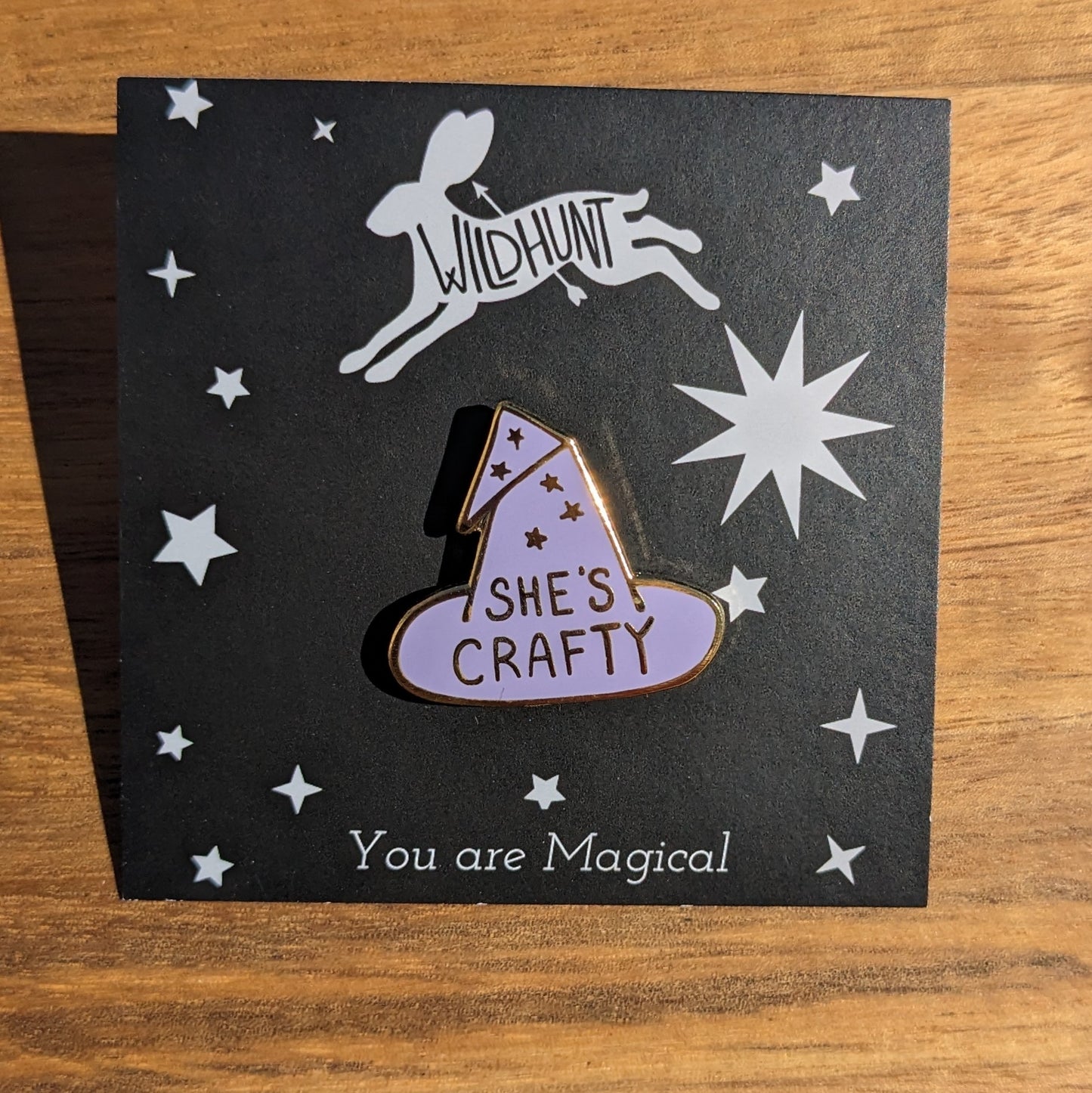 She's Crafty Enamel Lapel Pin