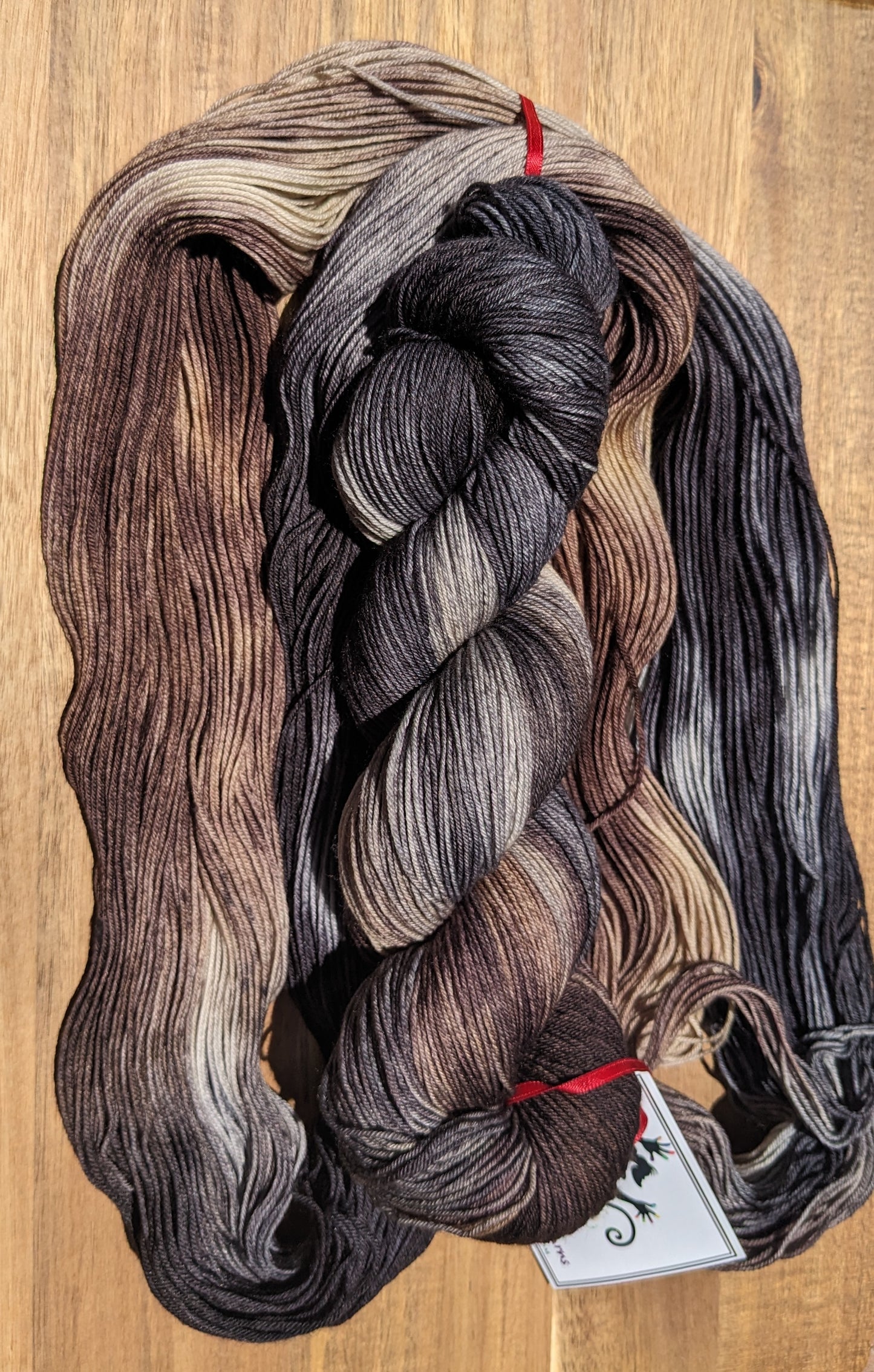 Dark and Bitter SW Merino and Nylon