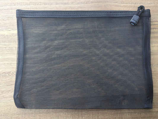Black Mesh Project Bag