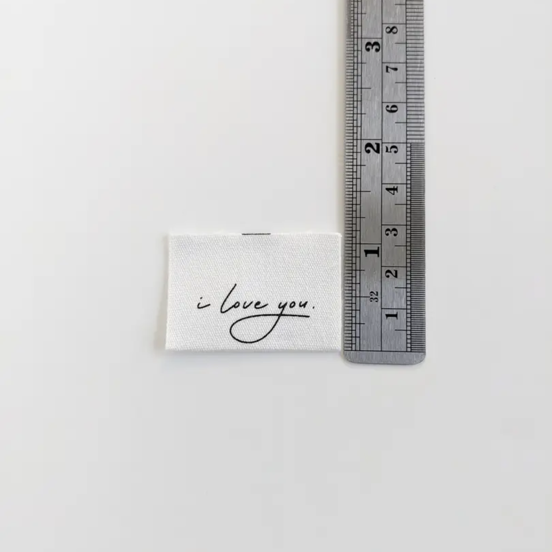 Intensely Distracted - I Love You. Most Ardently - Luxe Cotton Labels