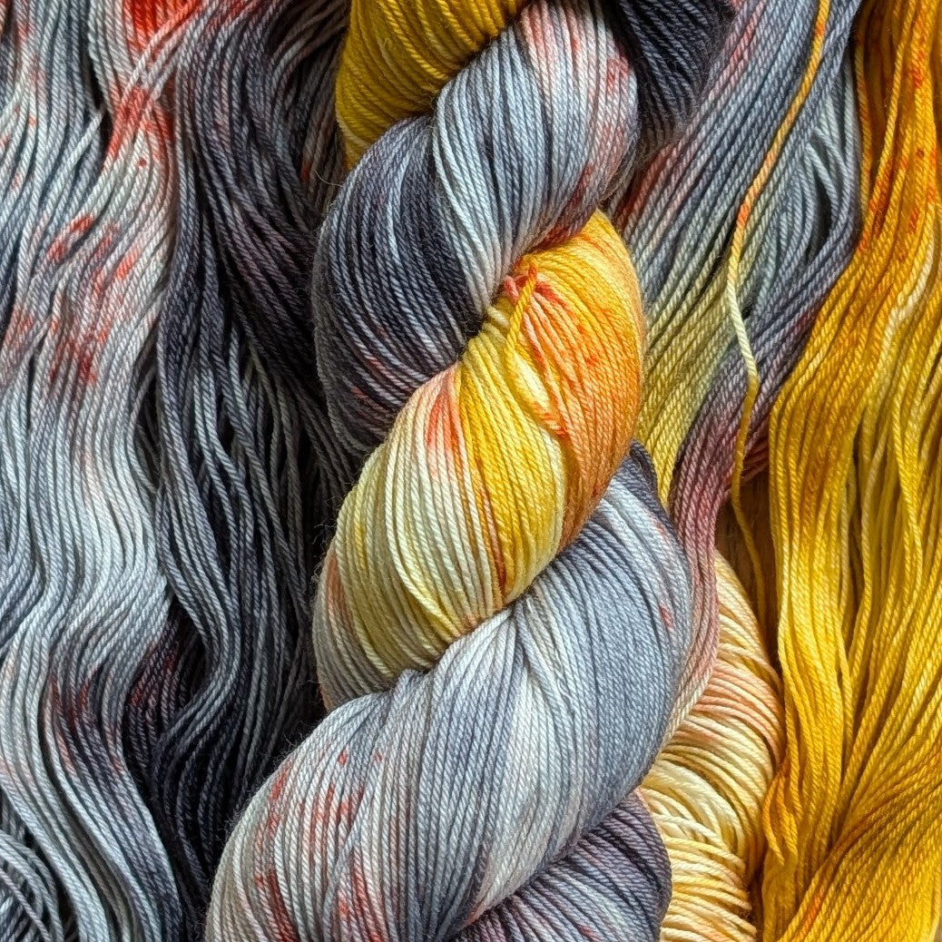 Dye Monkey Yarns - SW Merino/Nylon - Fingering Weight