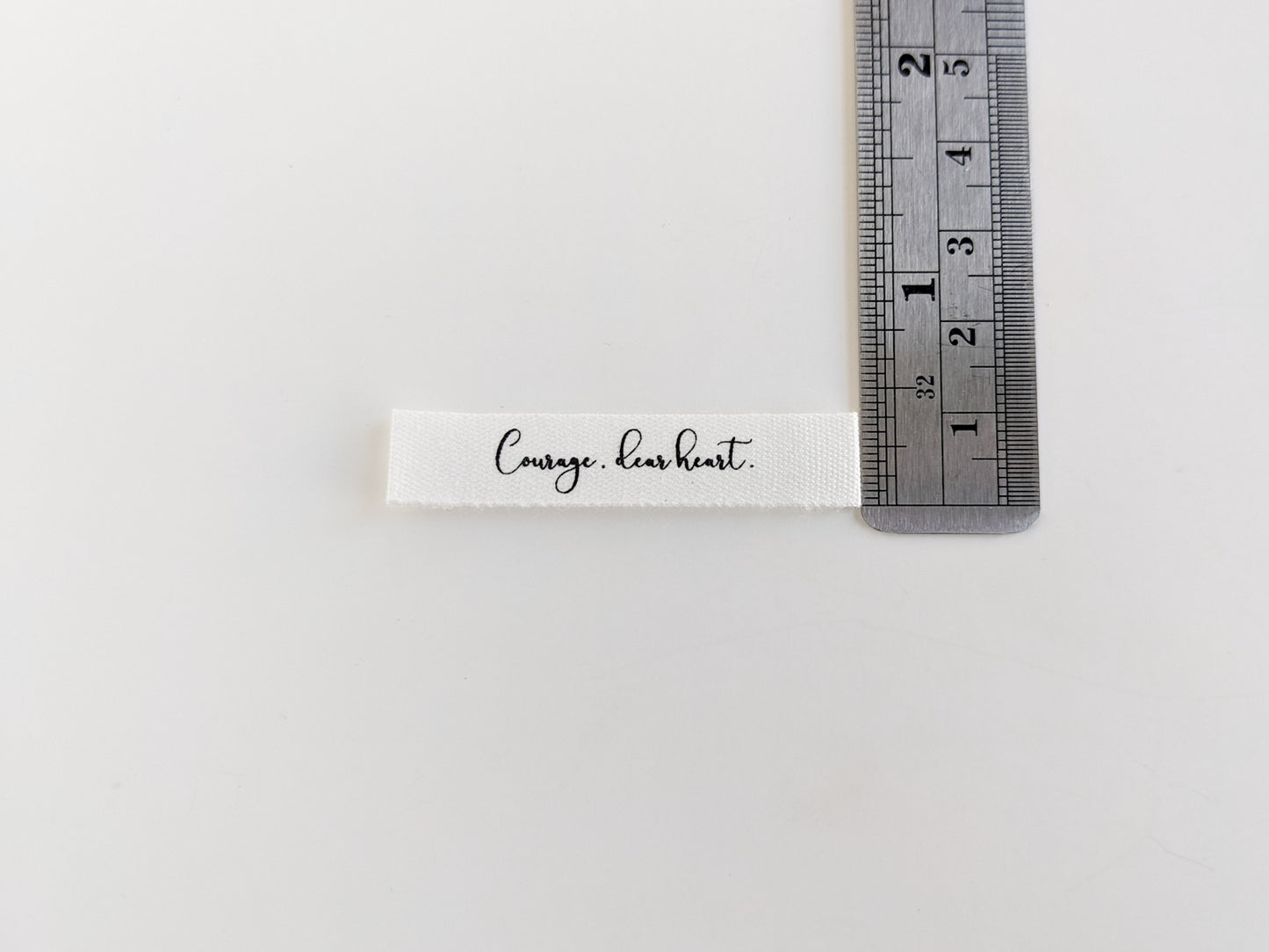 Intensely Distracted - Courage, dear heart. - Luxe Cotton Labels