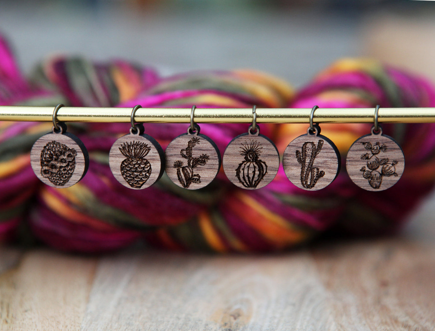 Cactus Love Knitting Stitch Markers
