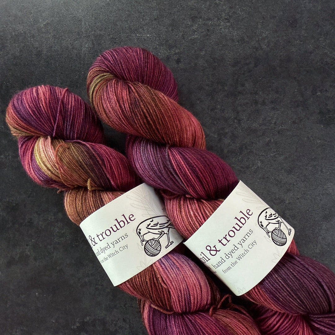 Toil & Trouble Yarns - SW Merino/Nylon - Fingering Weight