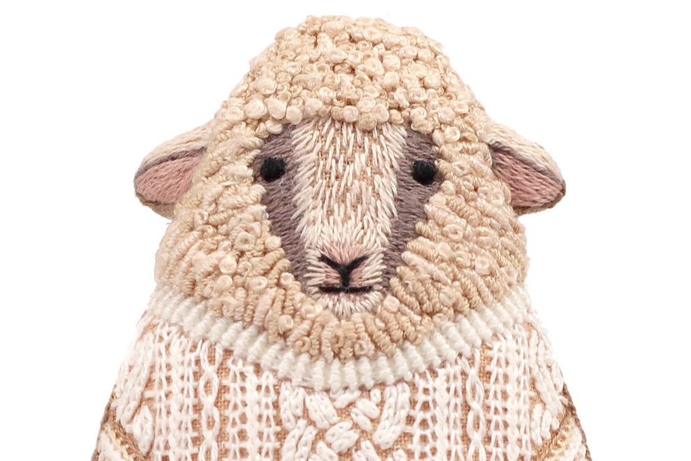 Kiriki Press - Sheep - Embroidery Kit
