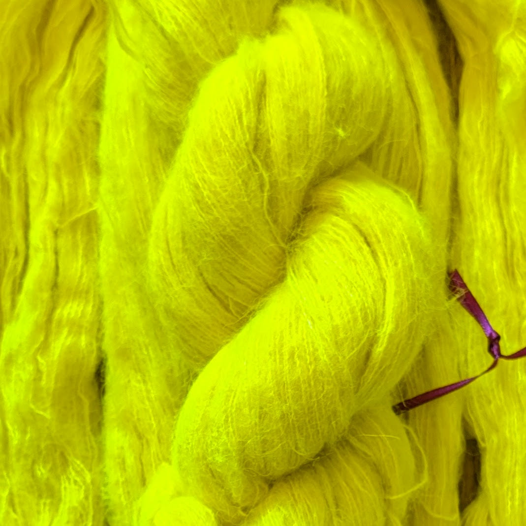 Dye Monkey Yarns - Suri Alpaca/Mulberry Silk - Lace Weight