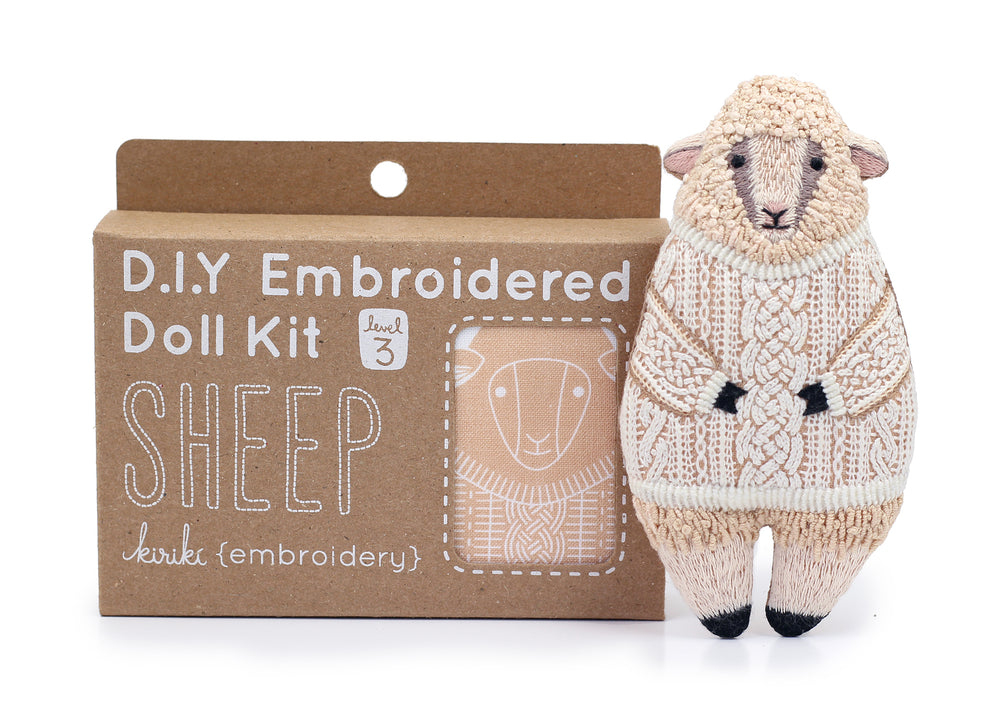 Kiriki Press - Sheep - Embroidery Kit