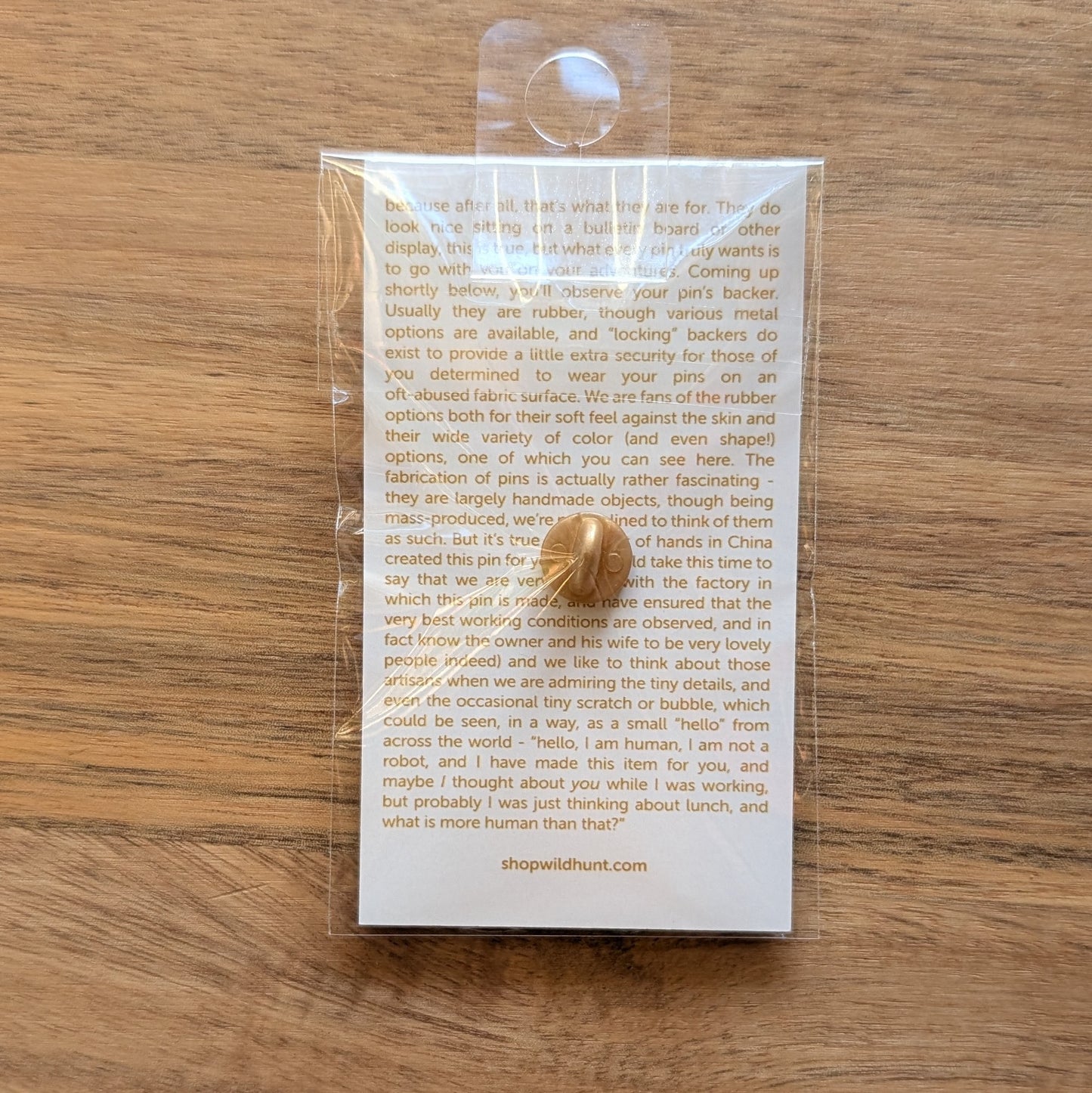 Angry Feminist Birding Club Enamel Lapel Pin