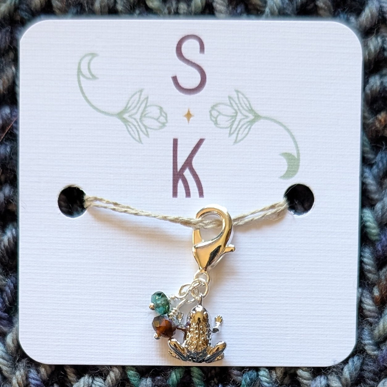 Sassafras Knits - Frog Row Marker