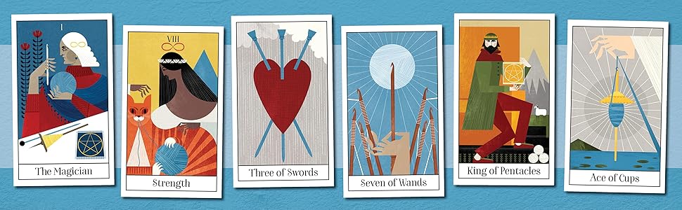 Yarn Tarot: For Crocheters, Knitters, Spinners, and Weavers by Katie Ponder