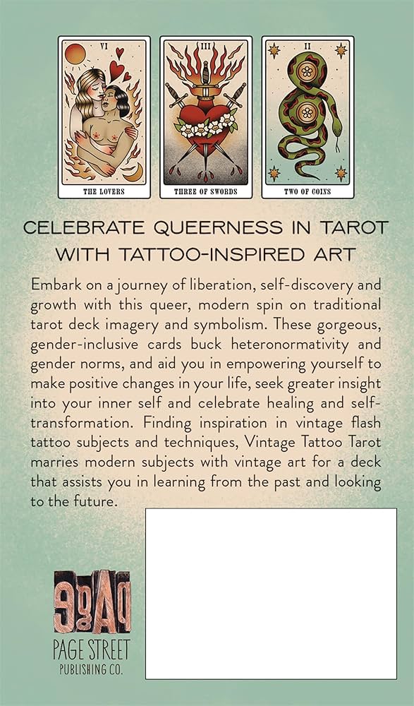 Vintage Tattoo Tarot by Alyssa Wilson