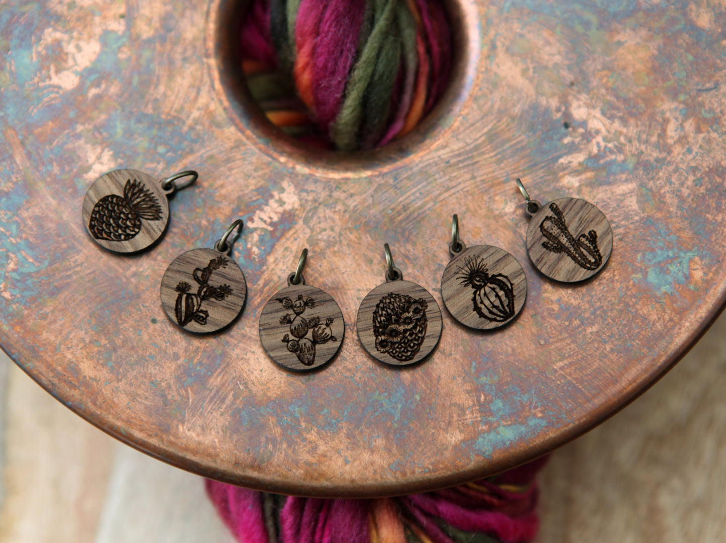 Cactus Love Knitting Stitch Markers