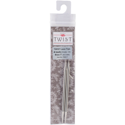 ChiaoGoo TWIST Red Lace Interchangeable Tips 4 Inch - Size 7/4.5 mm