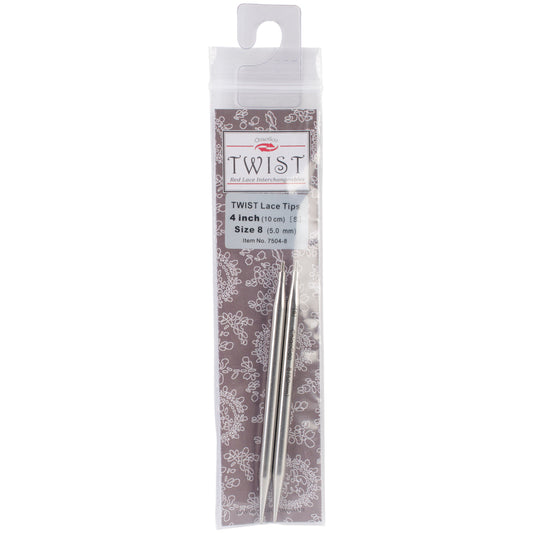 ChiaoGoo TWIST Red Lace Interchangeable Tips 5 Inch - US Size 10.5/6.5 mm