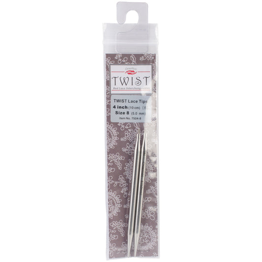 ChiaoGoo TWIST Red Lace Interchangeable Tips - 5 Inch