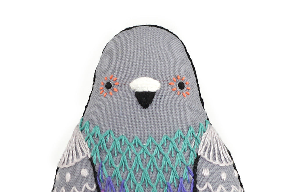 Kiriki Press - Pigeon - Embroidery Kit