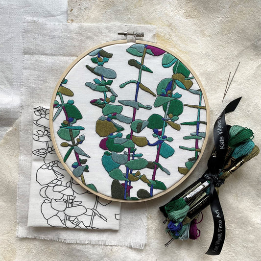 Kate Wyatt Eucalyptus Embroidery Kit