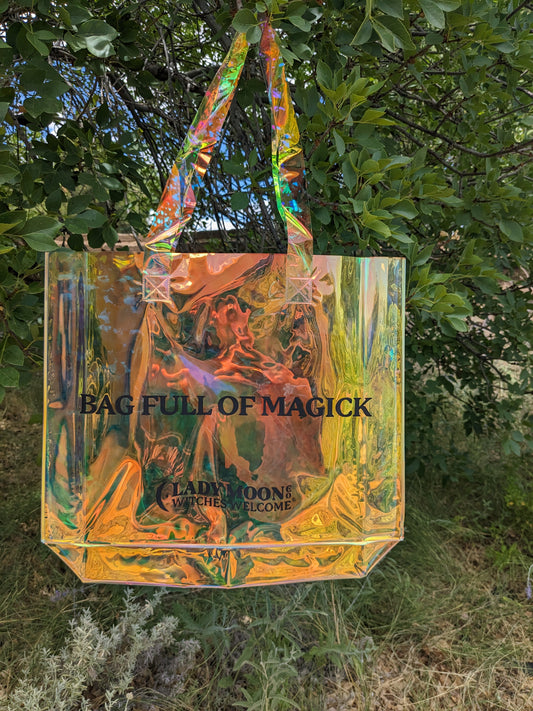 Bag Full of Magick Iridescent Tote Bag