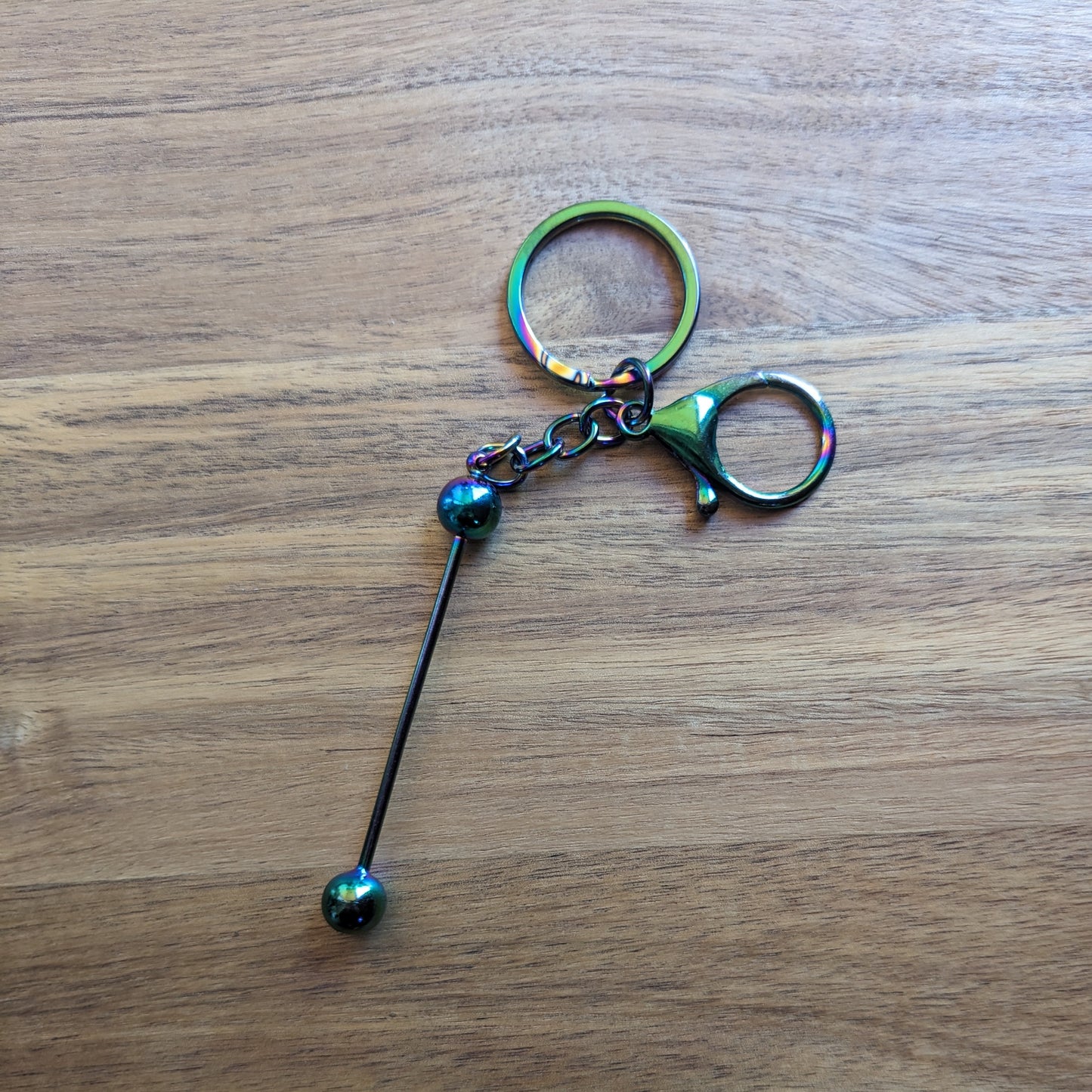 Needle Stopper / Stitch Marker Keychain Keeper