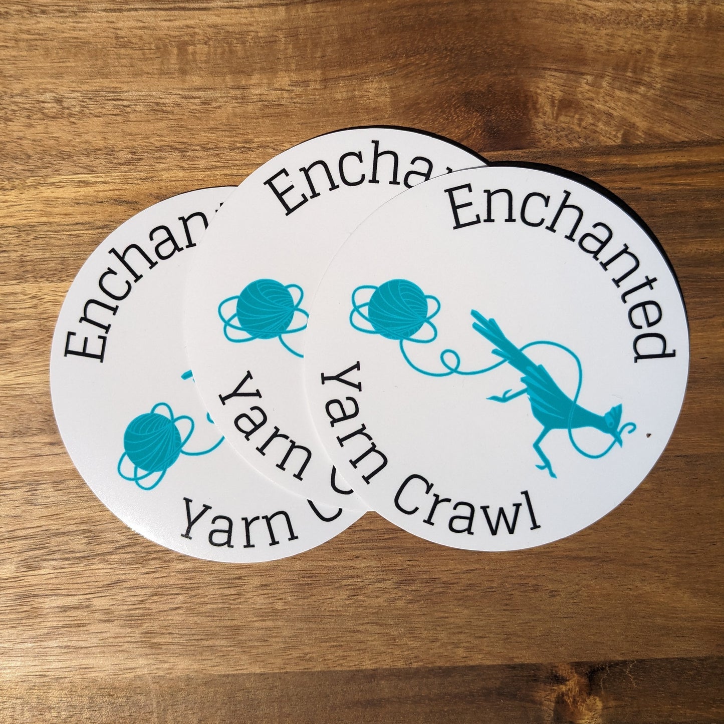 Enchanted Yarn Crawl Sticker
