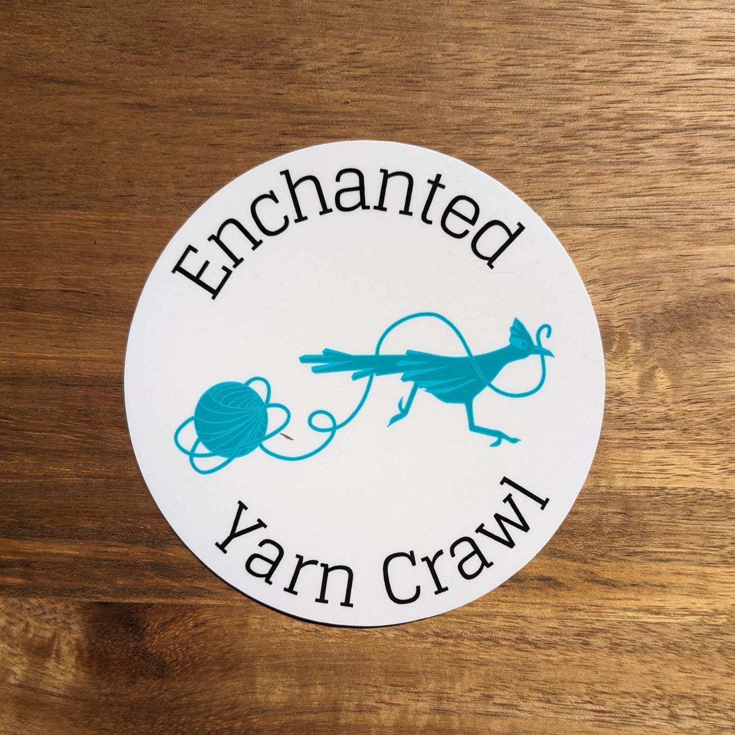 Enchanted Yarn Crawl Sticker