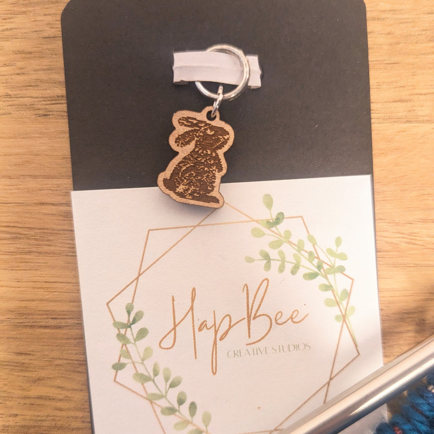 Sock Hop Rabbit Stitch Marker