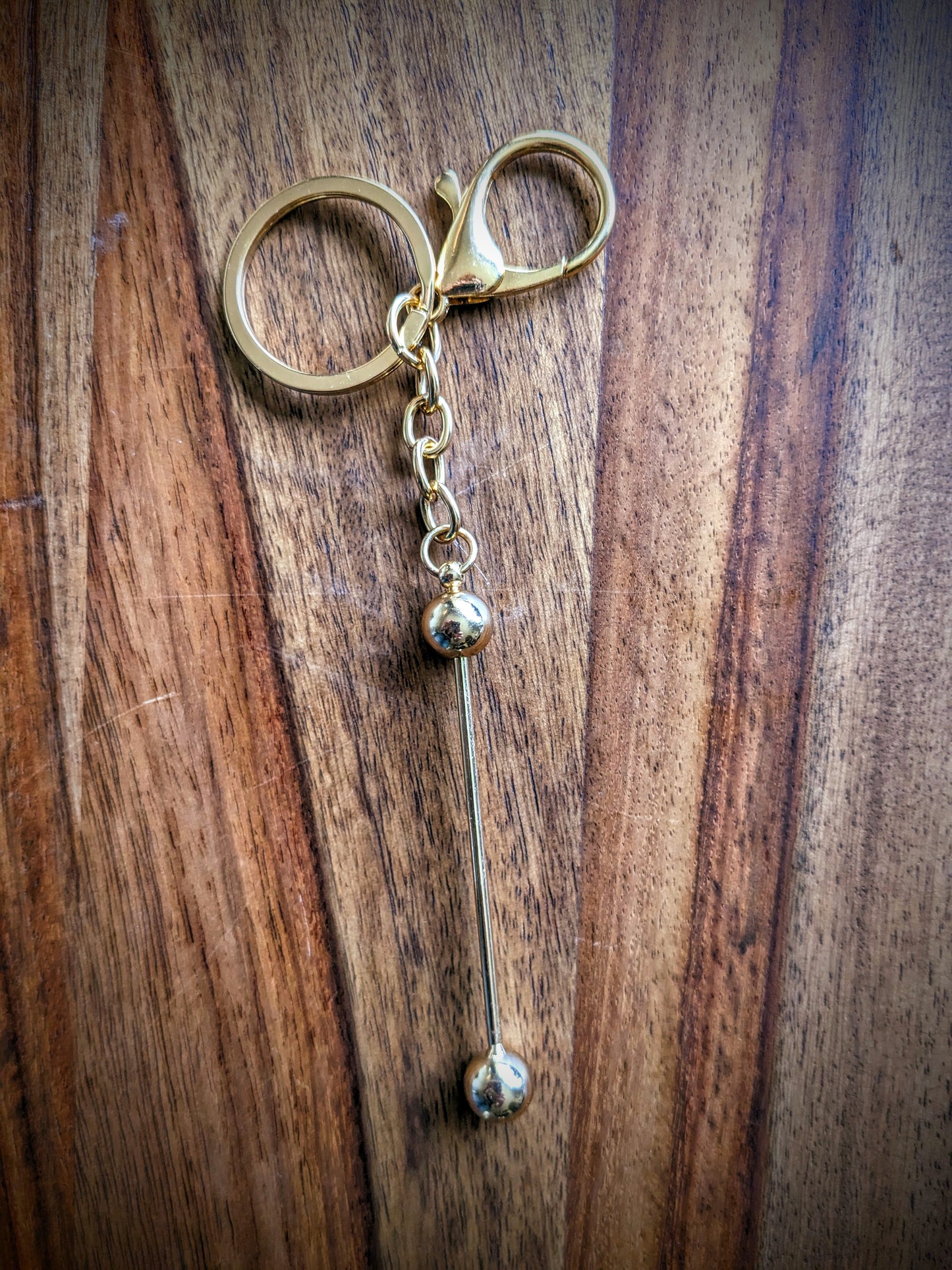 Needle Stopper / Stitch Marker Keychain Keeper