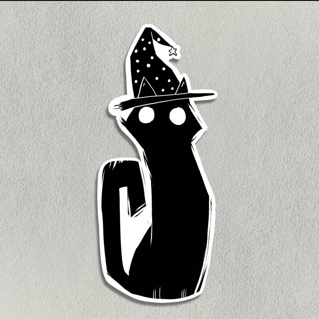Salt Birch Magical Cat Sticker