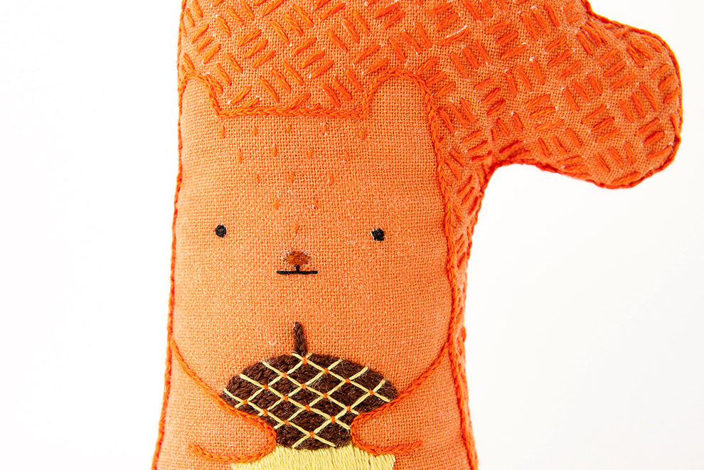 Kiriki Press - Squirrel - Embroidery Kit