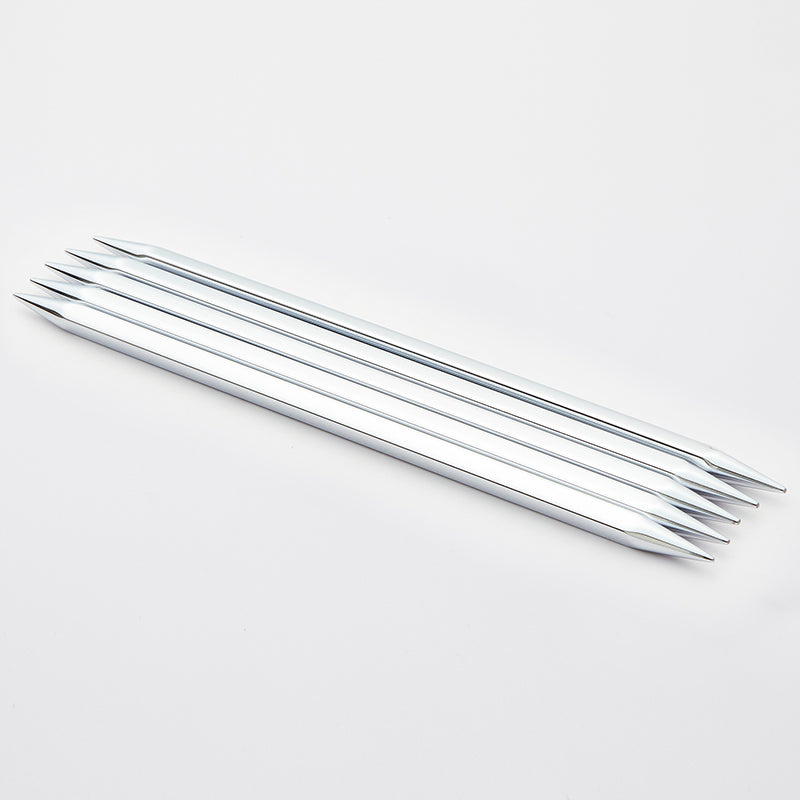 Knitter's Pride Nova Cubics Platina 5 Inch Double Pointed Needles
