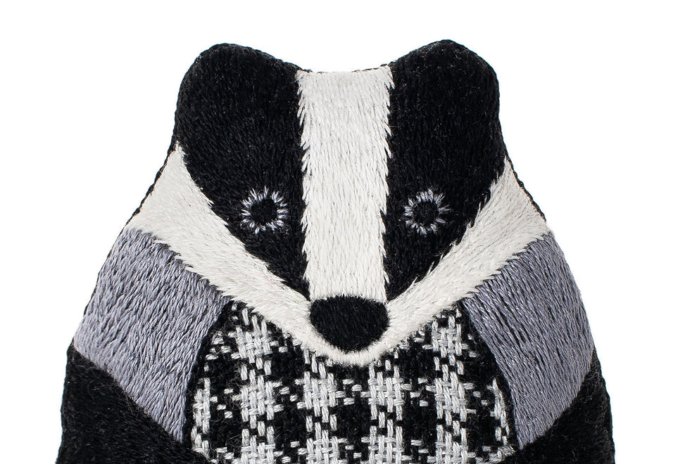 Kiriki Press - Badger - Embroidery Kit