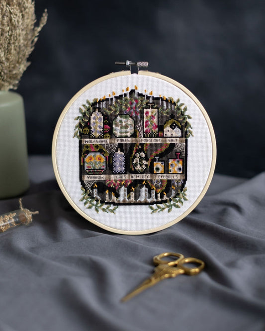 Innocent Bones - The Apothecary Cross Stitch Kit