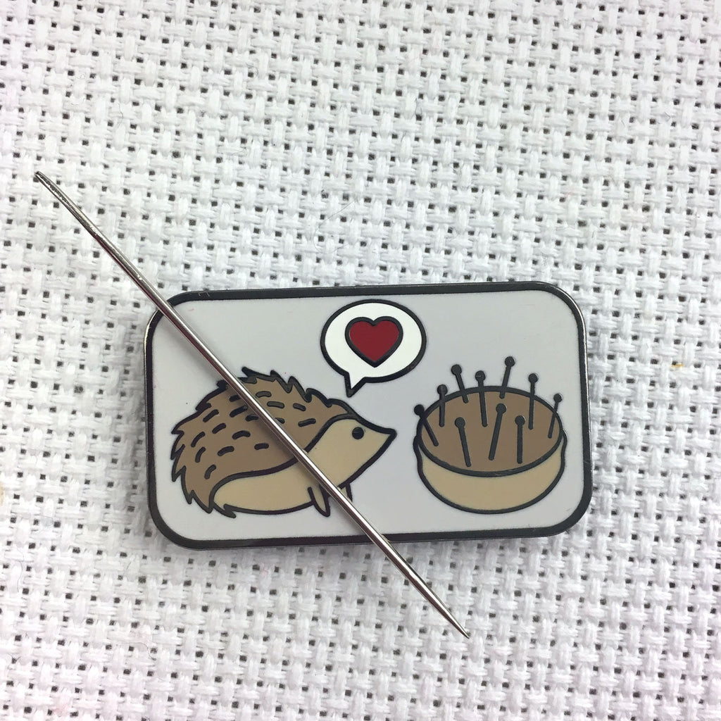 Hedgehog Pincushion Love Needle Minder
