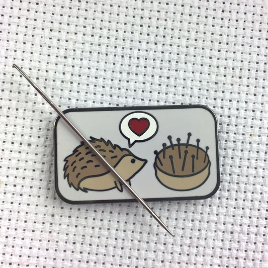 Hedgehog Pincushion Love Needle Minder