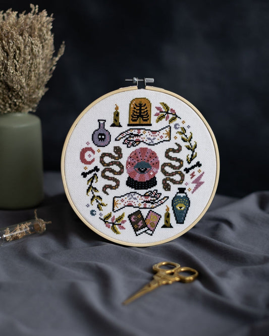 Innocent Bones - Strange and Unusual Cross Stitch Kit