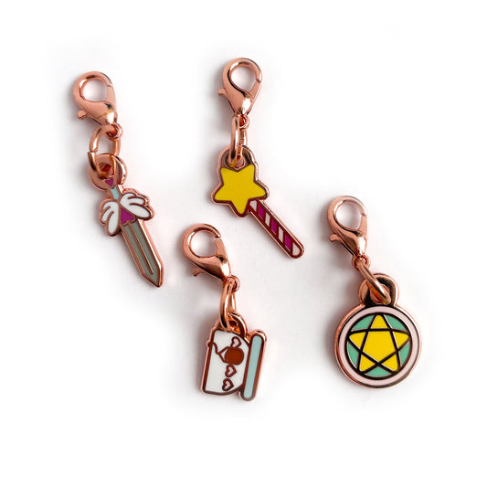 Kawaii Tarot Charms - Full Set of 4