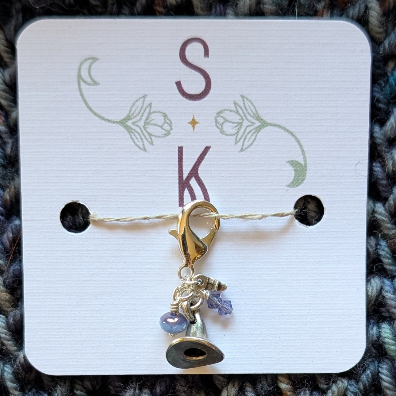 Sassafras Knits - Witch Hat Row Marker