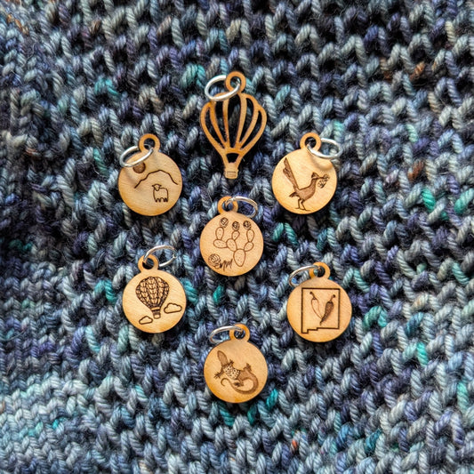 Land of Enchant-Knit Stitch Marker Set
