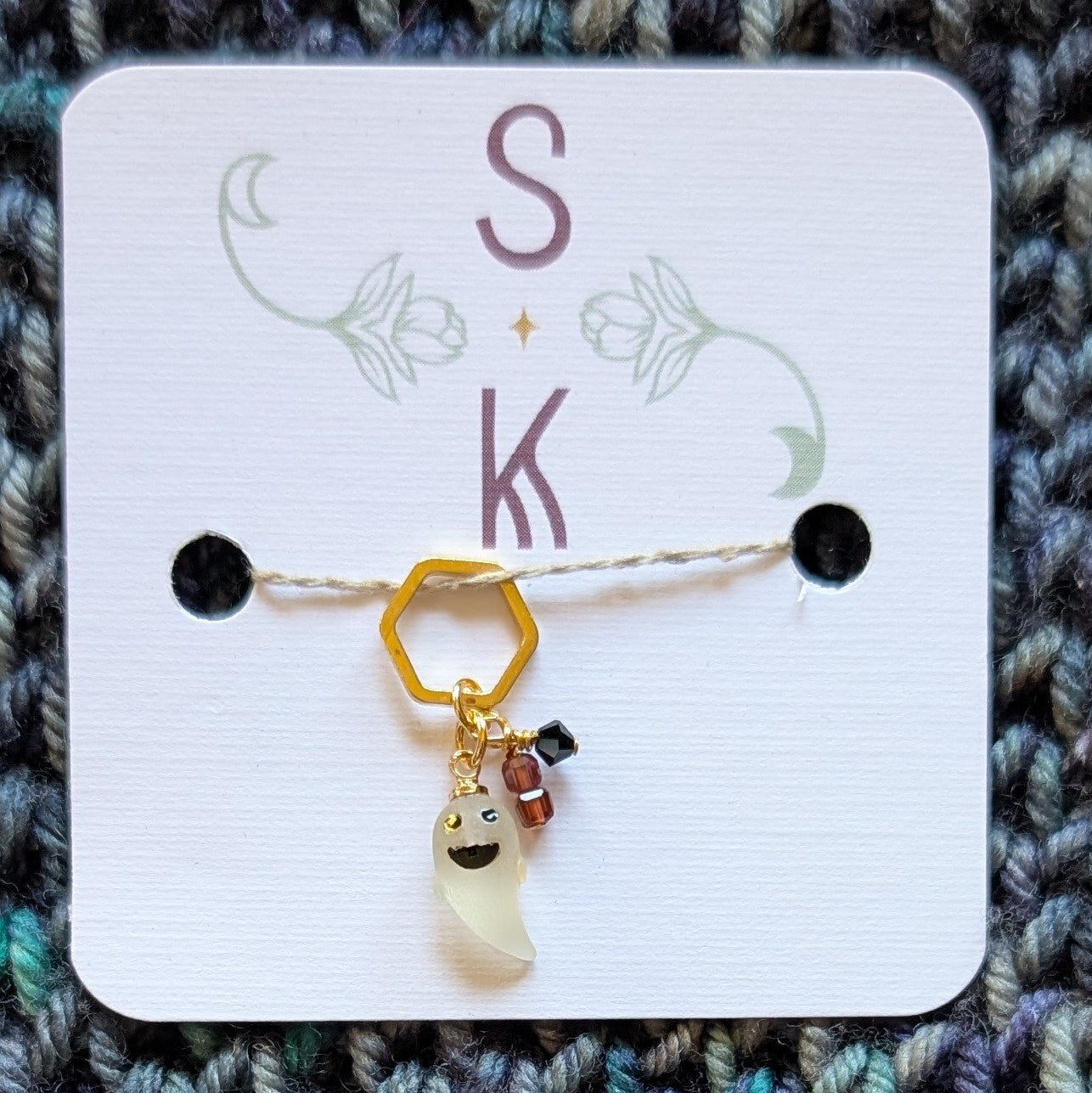 Sassafras Knits - Ghost Stitch Marker