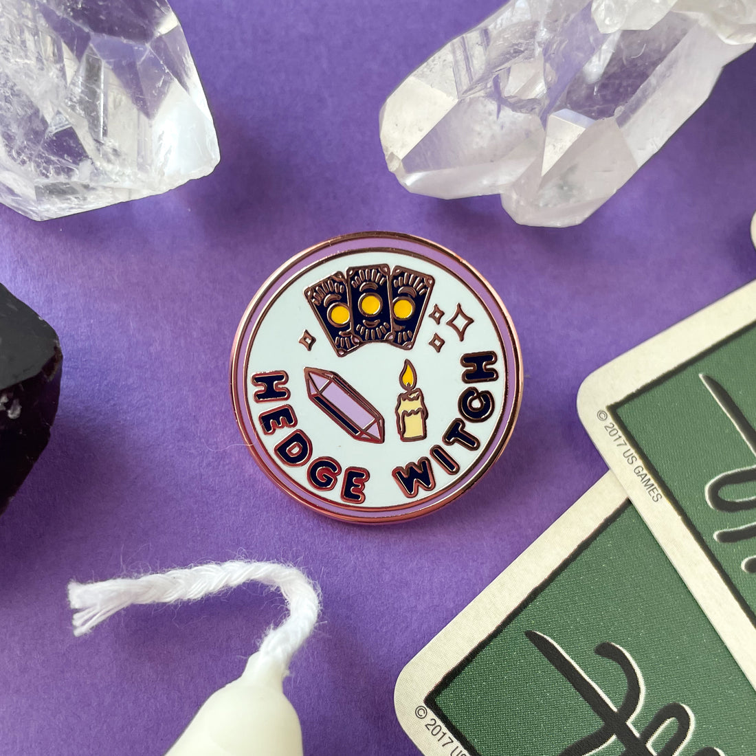 Hedge Witch Enamel Pin