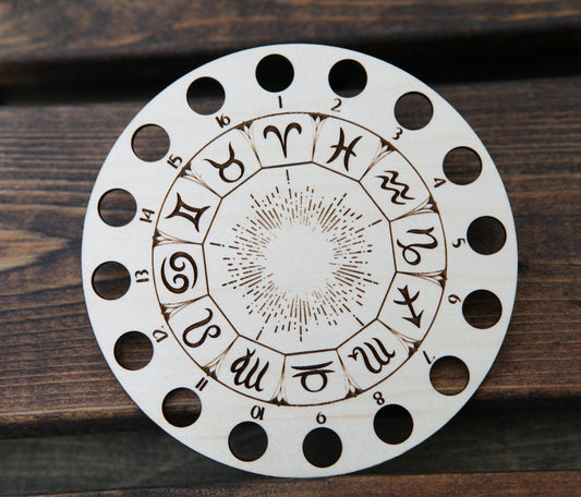 Zodiac Embroidery Floss Organizer