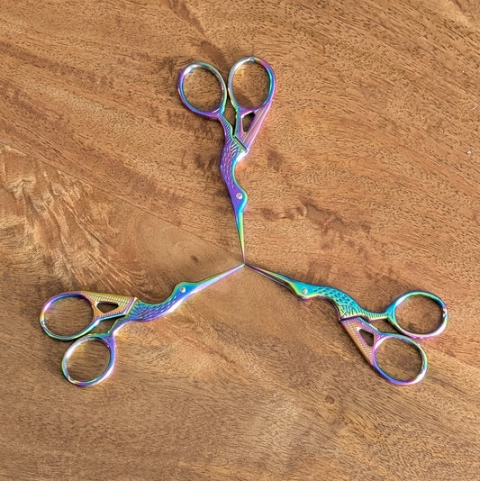 Rainbow Crane Scissors