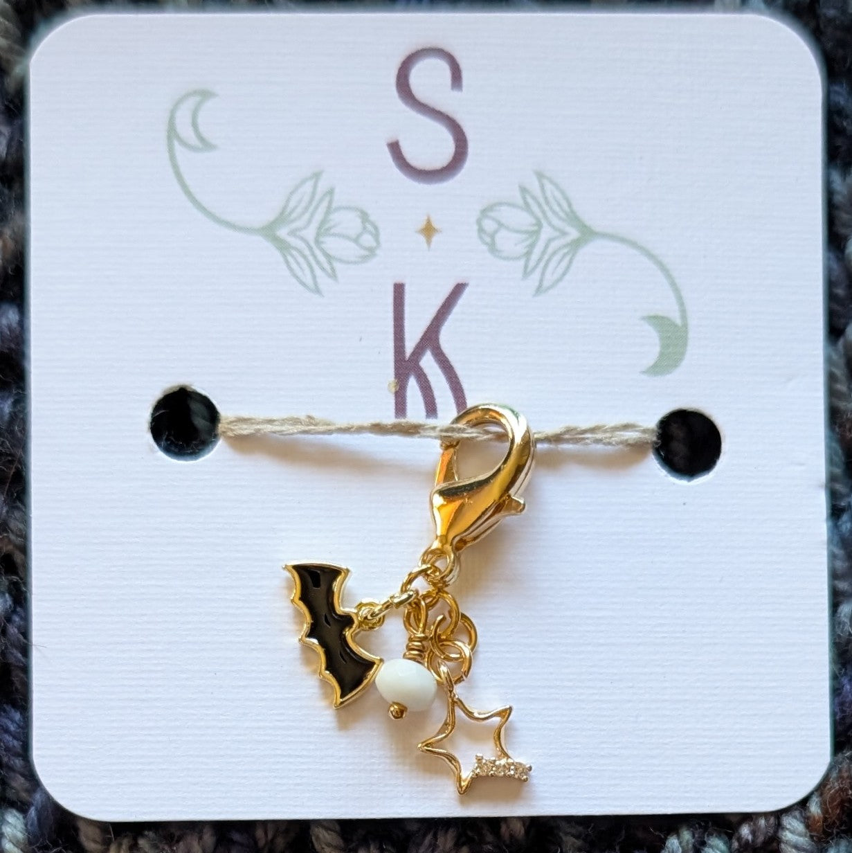Sassafras Knits - Fancy Bat Row Marker