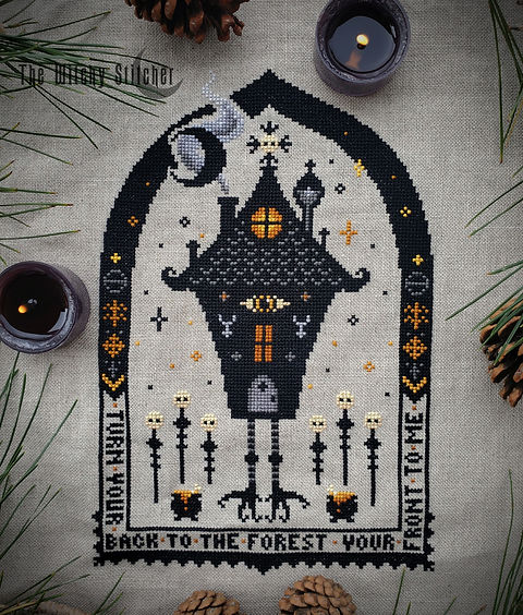 The Witchy Stitcher - Baba Yaga Kit - *Supplies Only*