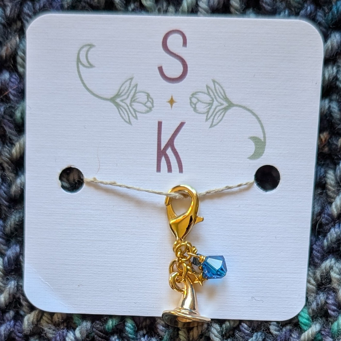 Sassafras Knits - Witch Hat Row Marker