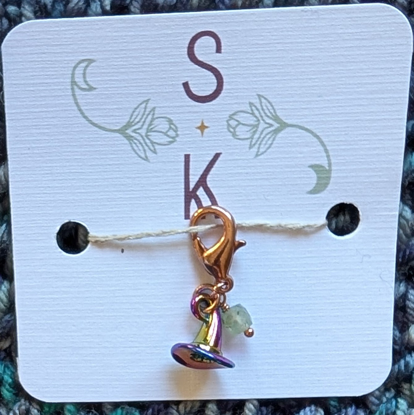 Sassafras Knits - Witch Hat Row Marker