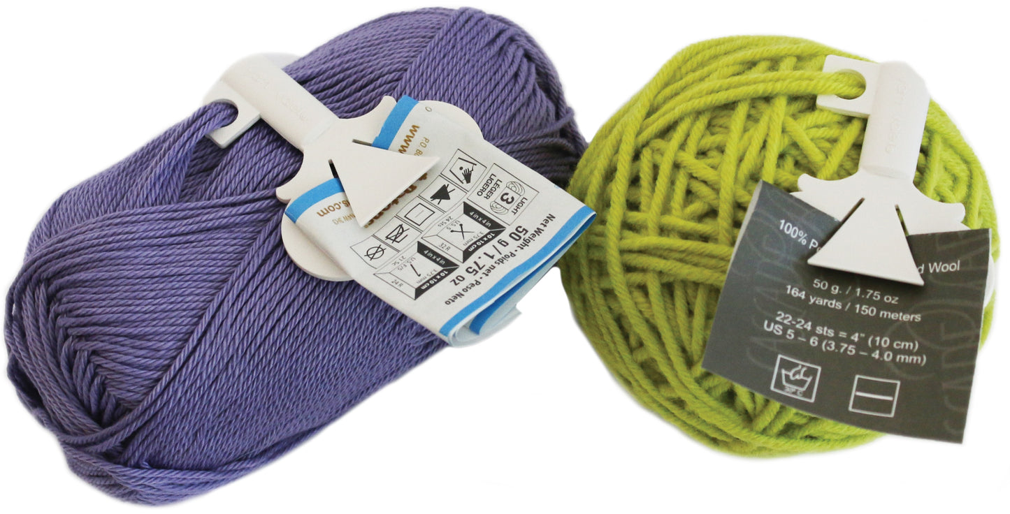 6-Pack Yarn Keys - Yarn Label Clips