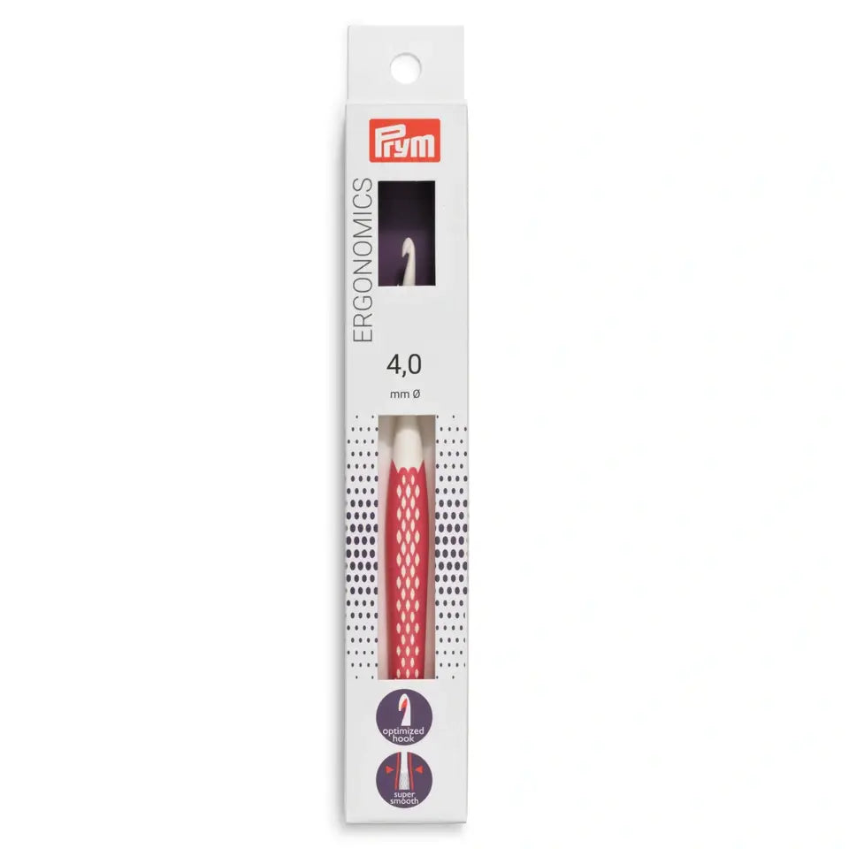 Prym Ergonomic Crochet Hook G (4 mm) – Practical Stitchcraft